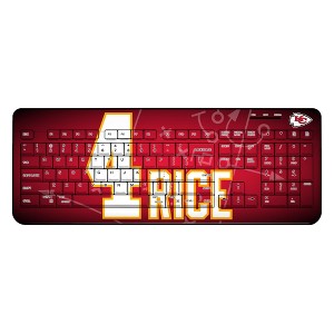 NFL Kansas City Chiefs Players Game Tactic Wireless USB Keyboard - 1 of 4
