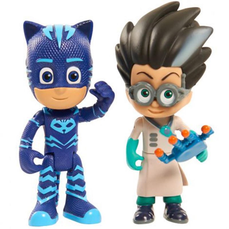 Just Play PJ Masks 2 Pack Figures: Catboy and Romeo, 1 of 2