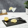 Farmlyn Creek 2 Pack Black Plastic Cutting Boards for Food Prep & Kitchen Accessories, 7.75 x 11.6 in - 2 of 4