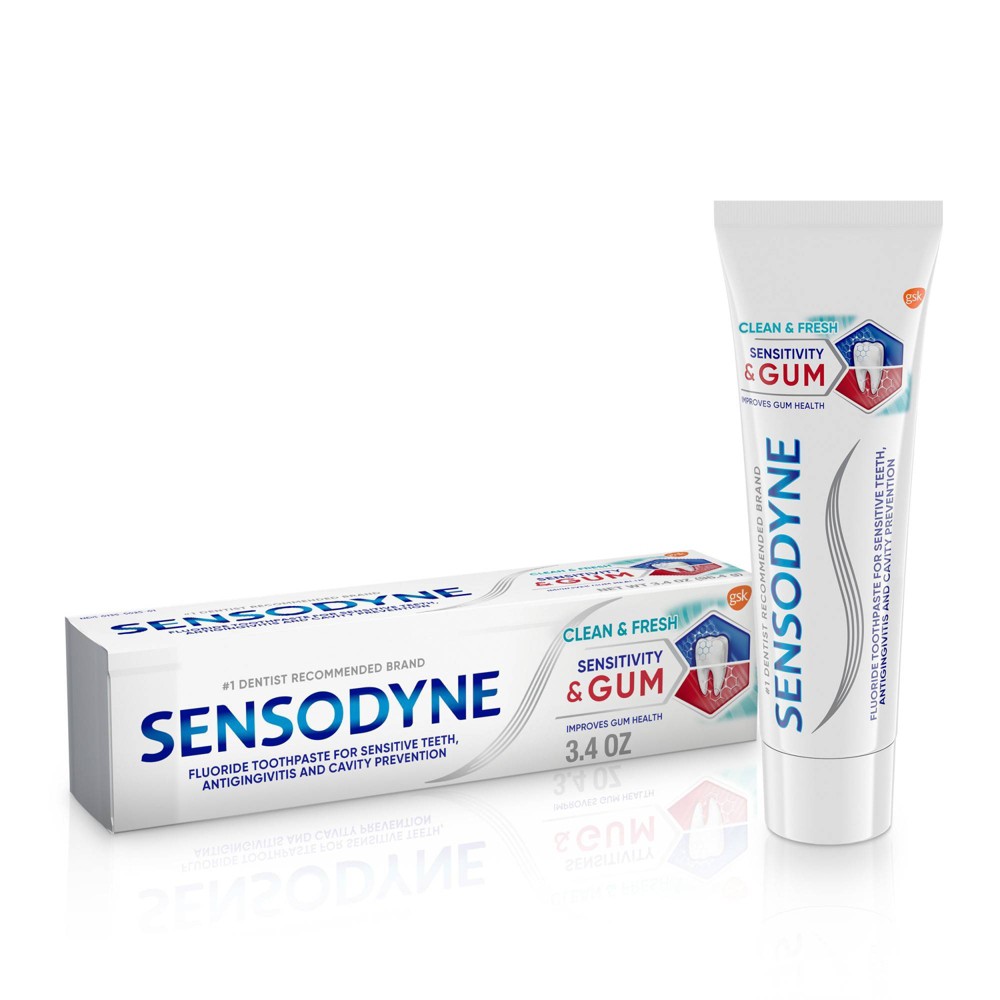 Photos - Toothpaste / Mouthwash Sensodyne Sensitivity + Gum Clean Fresh Toothpaste 