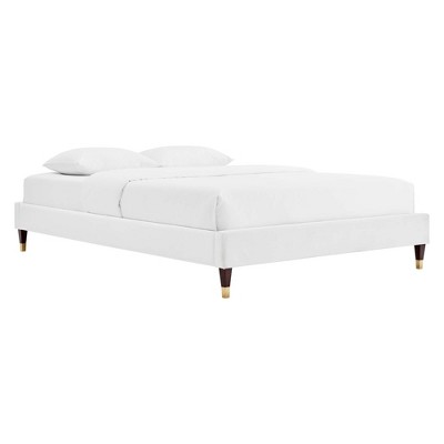 Modway Harlow Full Performance Velvet Platform Bed Frame