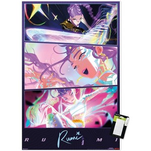 Trends International Netflix KPop Demon Hunters (2025) - Huntrix Featuring Rumi Unframed Wall Poster Prints - 1 of 4