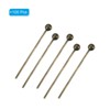 Unique Bargains Brass Silver Plated DIY Craft ewelry Making Ball Head Pins 100 Pcs - 3 of 4