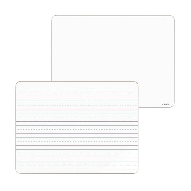 U Brands 10pk 12&#34;x9&#34; Double Sided Dry Erase Lap Boards, 5 of 8