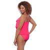 Aqua Green, Women's Triple Tier Tankini - 2 of 3