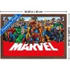 Trends International Marvel Publishing - The Marvel Lineup 2025 Framed Wall Poster Prints - 3 of 4