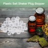 Unique Bargains Plastic Salt Shaker Stoppers Replacement Plug Bottle Cap 20 Pcs - 4 of 4