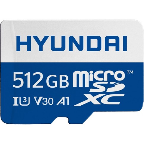 Hyundai Microsd 512gb U3 4k Retail W Adapter Target