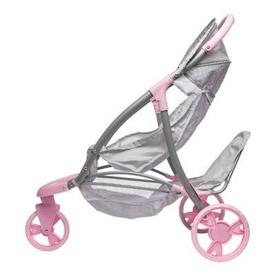 badger basket three wheel doll jogging stroller