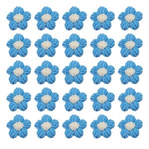 Unique Bargains Cotton Handmade DIY Floral Embroidered Applique Patches 50 Pcs - 1 of 4