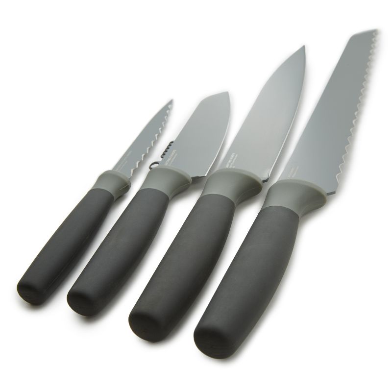 BergHOFF Balance 4Pc Nonstick Knife Set, Recycled Material, Protective Sleeve Included, 2 of 11