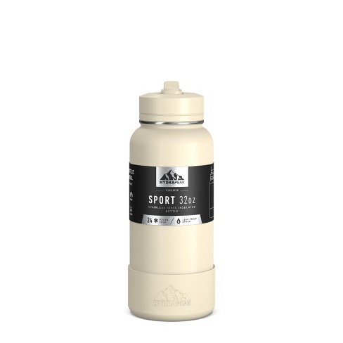 HydraPeak Pennant Cy 32 oz. Cream Bottle with Boot & Straw Lid