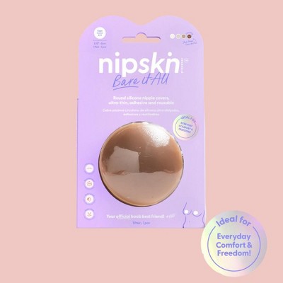 Nipskin Bare it All - Reusable Round Silicone Nipple Covers