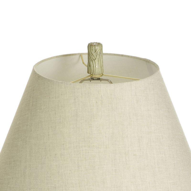 Morgana Modern Table Lamp with Diamond Design Gray - StyleCraft, 6 of 8