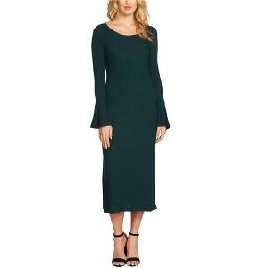 1.STATE Womens Ribbed Midi Dress - 1 of 1