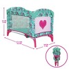 509 Crew: Mint Heart - Dream n' Fun Doll Play Yard, Toy Dolls Accessory, Kids 3+ - 2 of 4
