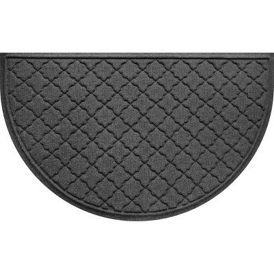 WaterHog 2'x3'3" Cordova Indoor/Outdoor Half Round Door Mat