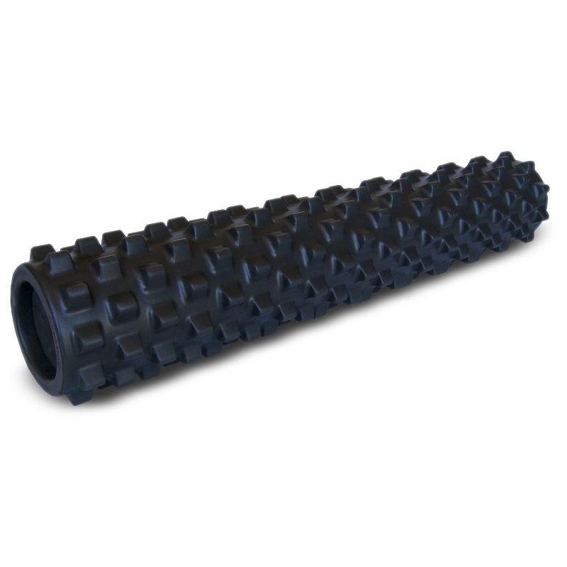 RumbleRoller Extra Firm Full Size Extra Firm Roller - Black, 1 of 3