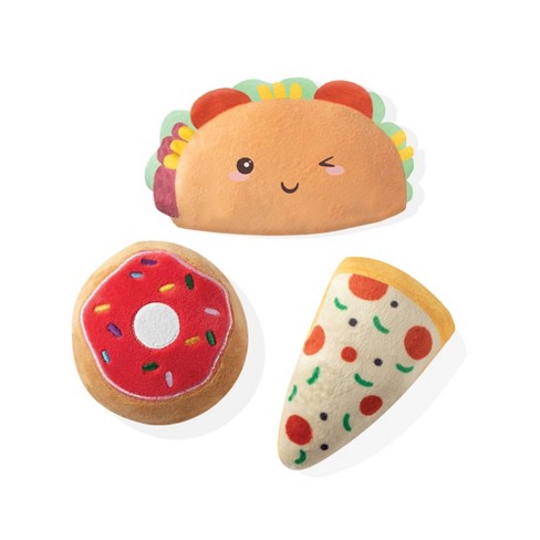 Petshop By Fringe Studio Waffle And Chicken Dog Toys - 3pk : Target