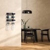 Sorbus Wire & Wood Wine Rack and Glass Holder Wall Mounted for Bottles, Wine Glasses, for Home Bar - 2 of 4