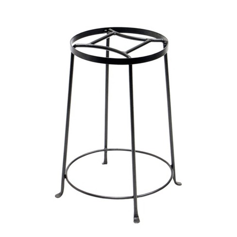 Indoor/Outdoor Diamond Shaped Argyle Iron Plant Stand Roman Bronze - Achla Designs - image 1 of 4