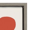 Kate and Laurel Sylvie Dancing with Flowers Framed Canvas by Kelly Knaga, 23x33, Gray - 3 of 4