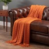 Chanasya Bevel Acrylic Knit Boho Throw Blanket With Tassels - 3 of 4