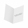 Paper Frenzy Traditional Mistletoe Christmas Holiday Cards with Kraft Envelopes - 25 pack - 2 of 3