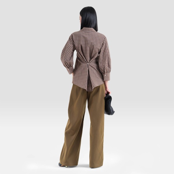 Camisa de Cuello con Manga 3/4 para Mujer - Universal Thread™ 2