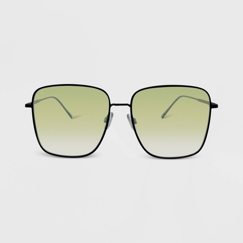 metal square sunglasses