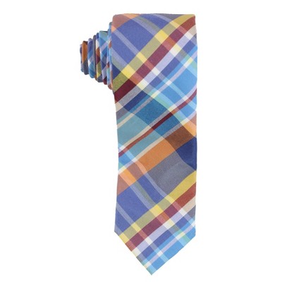 bar III Mens Higgins Plaid Self-tied Necktie