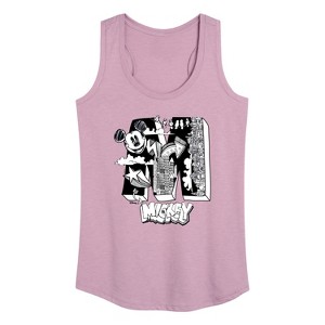 Women's - Disney - Mickey Mouse Graphic Racerback Tank - 1 of 4