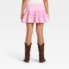 Girls' Toy Story Cowgirl Jessie Mesh Skort - Pink - 3 of 4
