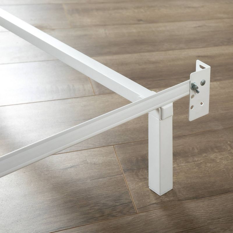 7" Compack Metal Bed Frame White - Zinus, 5 of 10
