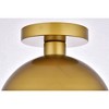 Elegant Lighting Nyomi 36-Inch Brass Chandelier with Two-Level Design - 4 of 4