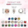 Unique Bargains DIY Craft Clothing Shoe Hat Bag Button Decor Claw Gem Rhinestones 32 Pcs - 2 of 4