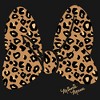 Men's Mickey & Friends Cheetah Print Minnie Mouse Bow Long Sleeve Shirt - 2 of 4