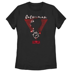 Women's The Batman Catwoman Poster T-Shirt - 1 of 4