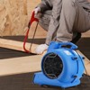 VEVOR Floor Blower, 1/2 HP, 2600 CFM Air Mover for Drying and Cooling, Portable Carpet Dryer Fan with 4 Blowing Angles and Time Function - 2 of 4
