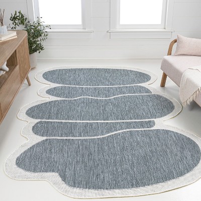 JONATHAN Y Jasper Modern Rustic Abstract Indoor/Outdoor Area Rug