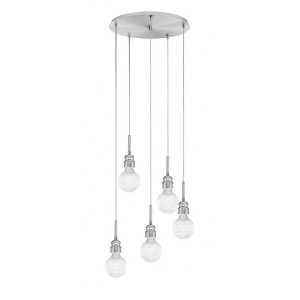 Toltec Lighting Edge 5 - Light Pendant in  Brushed Nickel - 1 of 1