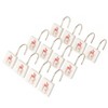 The Lakeside Collection Christmas Canine Bath Collection - Set of 12 Shower Curtain Hooks - 2 of 2