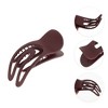 Unique Bargains Elegant Concave Hair Clips Hairdo Clip 1 Pc - 3 of 4