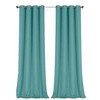 GoodGram 2 Pack Hotel Thermal Grommet 100% Blackout Window Curtain Panels - 2 of 2