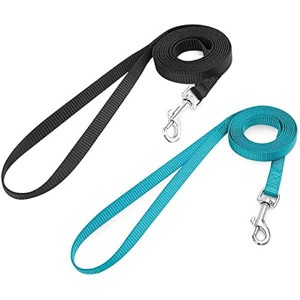 rabbitgoo 2 Pack Cat Leashes - Long Nylon Pet Leash, Escape Proof Durable Walking Leads, Kittens Puppies Rabbits Small Animals - 1 of 1