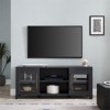 58" Charcoal Gray TV Stand - Henn&Hart - 2 of 4