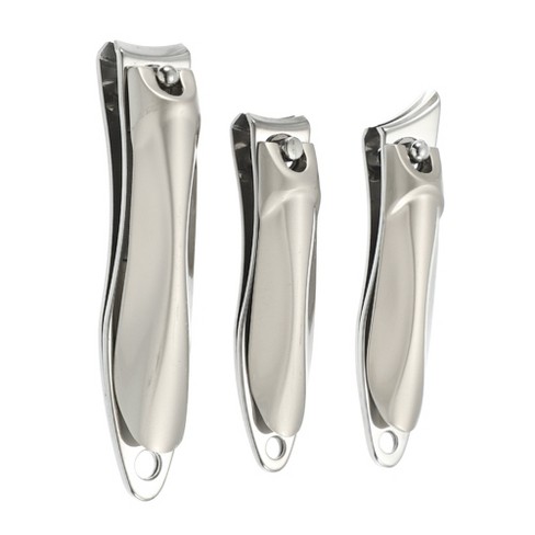 Unique Bargains Nail Clippers For Nail Care Portable Stainless Steel ...