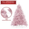 Casafield Artificial Black Spruce Christmas Tree with Metal Stand - 2 of 4