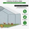 Karl Home Chicken Run Coop Walk-in Poultry Cage with Waterproof & Anti-UV Cover Lockable Door Design - 4 of 4