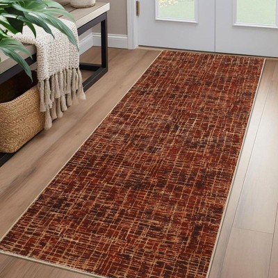 Coolmee Machine Washable Area Rugs Large Area Rugs, Modern Abstract Printed Carpet with Non-Slip Backing Carpet for Bedroom, Office